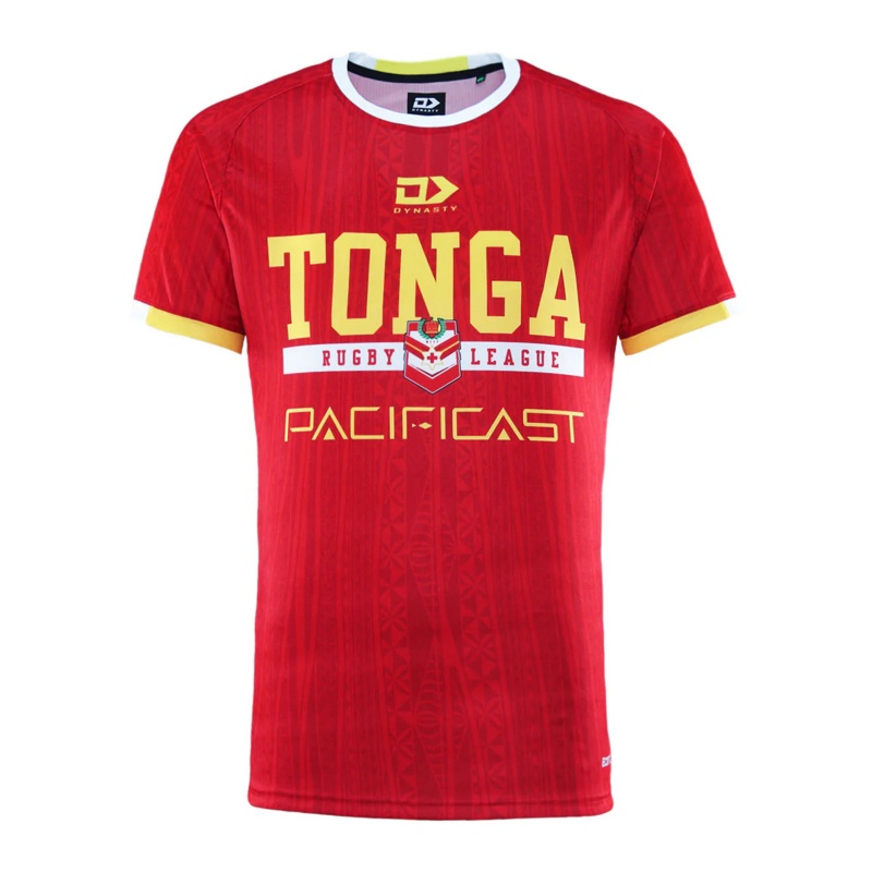 Tonga Rugby League 2025 Red Training Tee