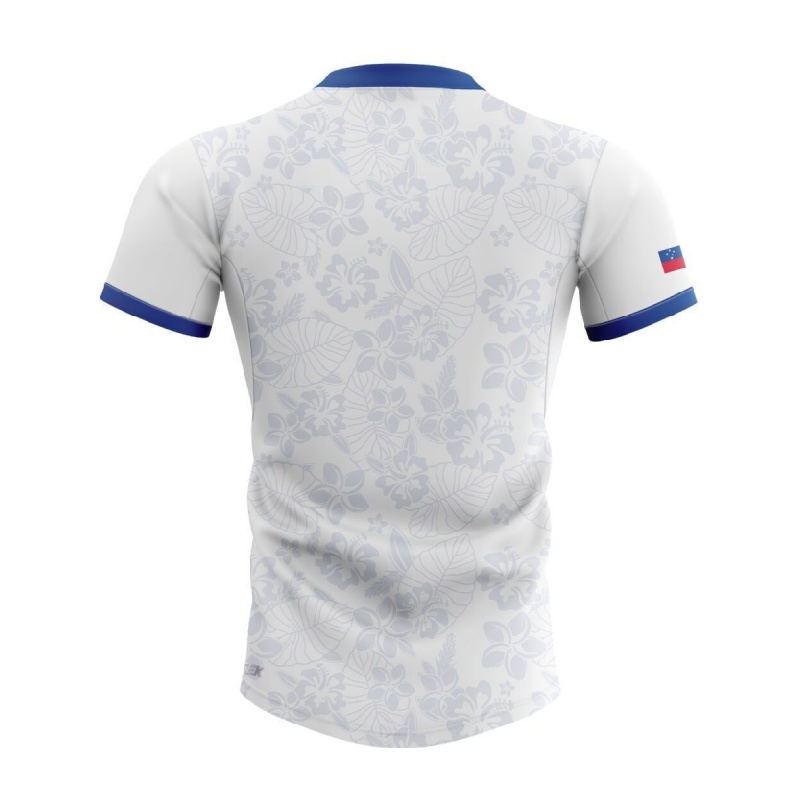 Manu Samoa 2025 White Away Jersey