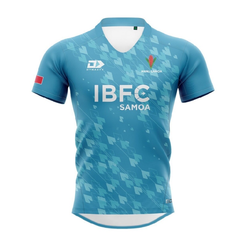 Manu Samoa 2025 Sky Training Jersey