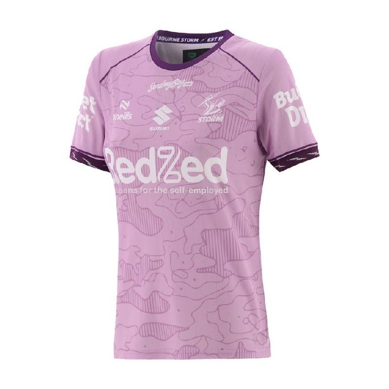 Women's NRL Melbourne Storm 2026 Lilac Training Jersey