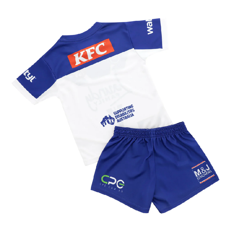Kid's NRL Canterbury-Bankstown Bulldogs 2026 Home Jersey+Shorts