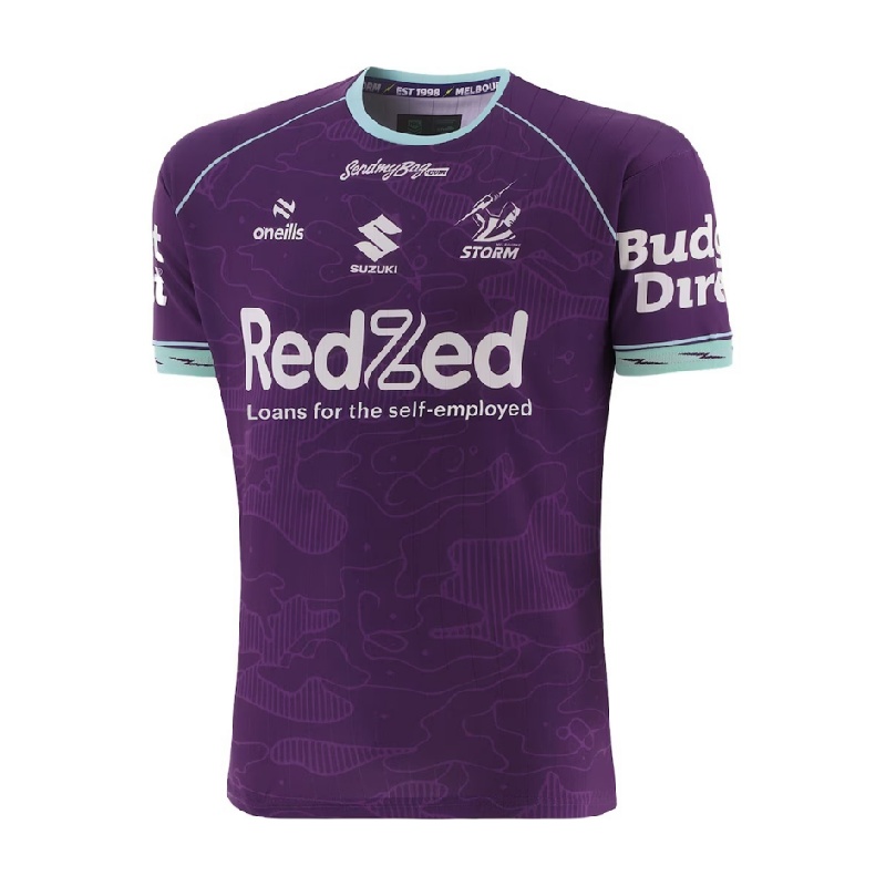 NRL Melbourne Storm 2026 Purple Training Jersey