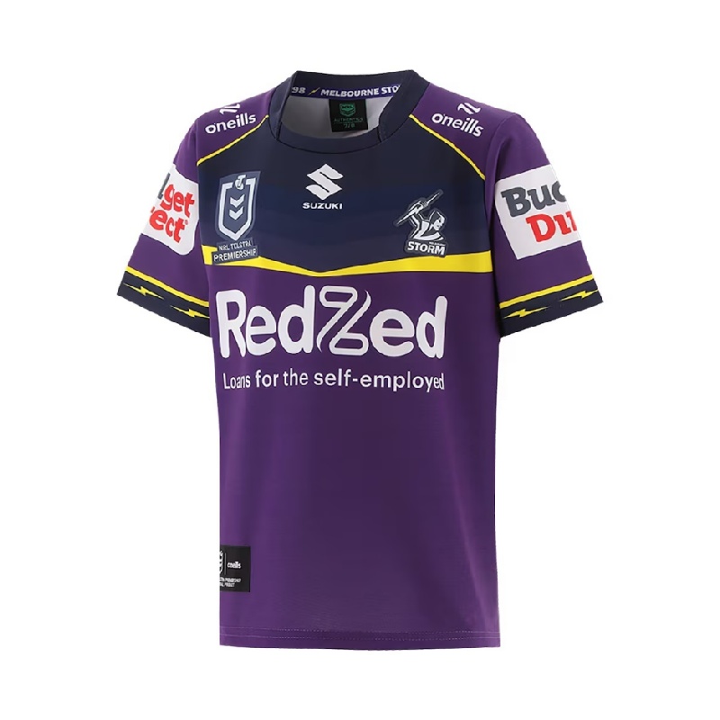 Kid's NRL Melbourne Storm 2026 Home Jersey