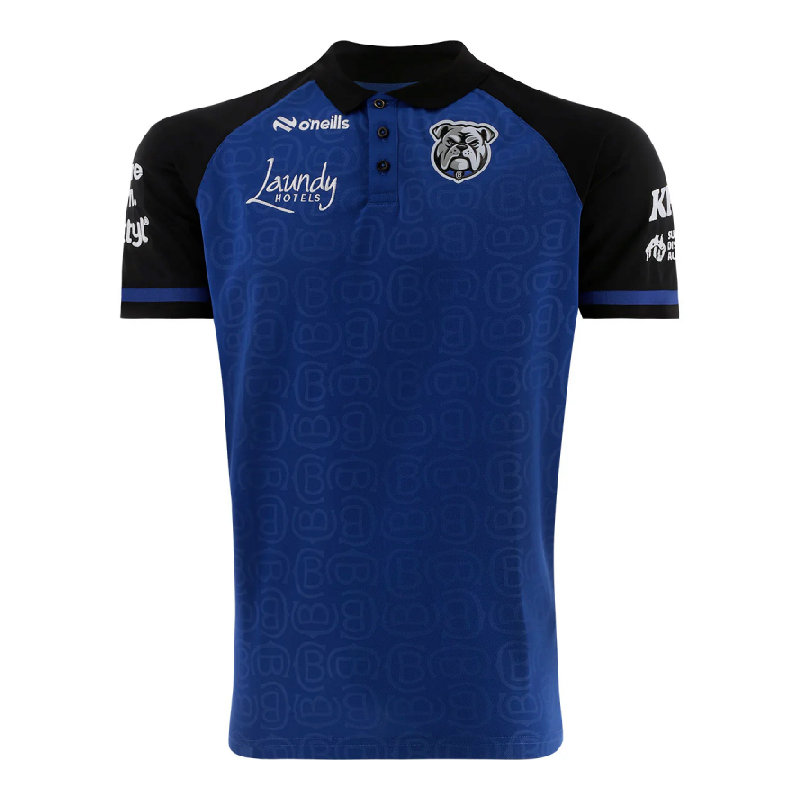NRL Canterbury-Bankstown Bulldogs 2026 Blue Media Polo Shirt