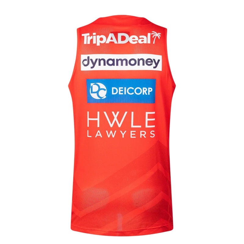 NRL St George Illawarra Dragons 2026 Red Training Singlet