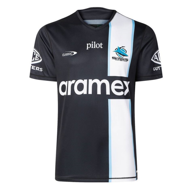 NRL Cronulla-Sutherland Sharks 2026 Black Training Jersey