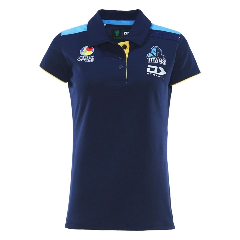 Women's NRL Gold Coast Titans 2026 Media Polo Shirt