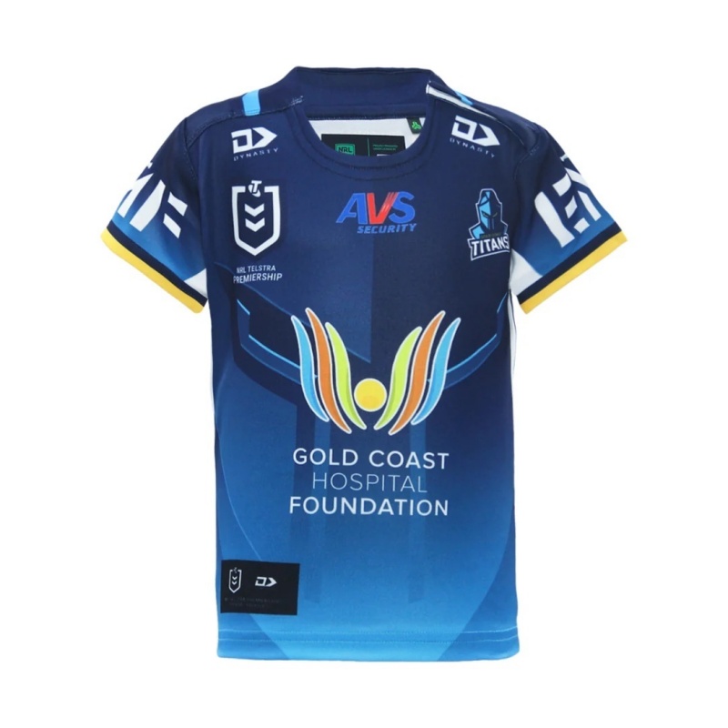 NRL Gold Coast Titans 2026 Fade Replica Home Jersey