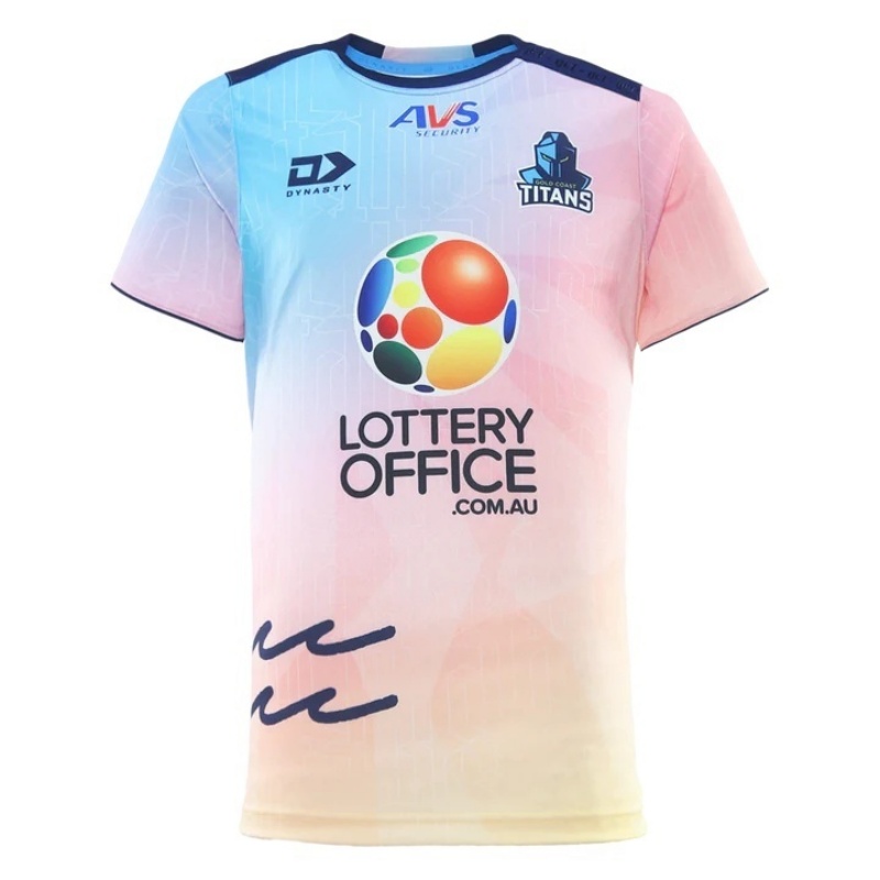 NRL Gold Coast Titans 2026 Performance Sunset Training Jersey