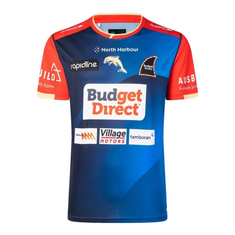 NRL Dolphins 2026 Blue/Red Classic Traning Jersey