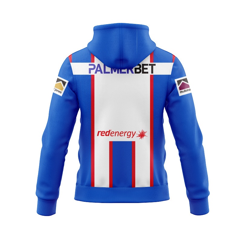 NRL Newcastle Knights 2026 Away Zipper Hoodie