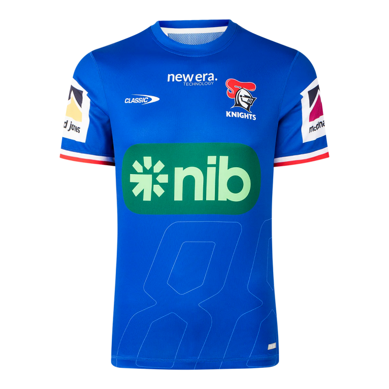 NRL Newcastle Knights 2026 Blue Training Jersey