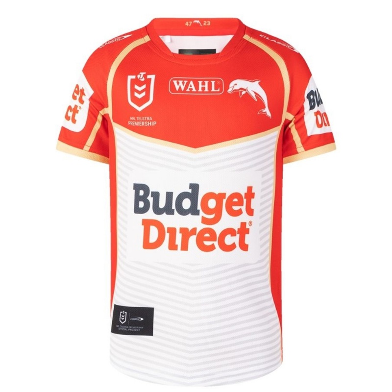 Kid's NRL Dolphins 2026 Away Jersey