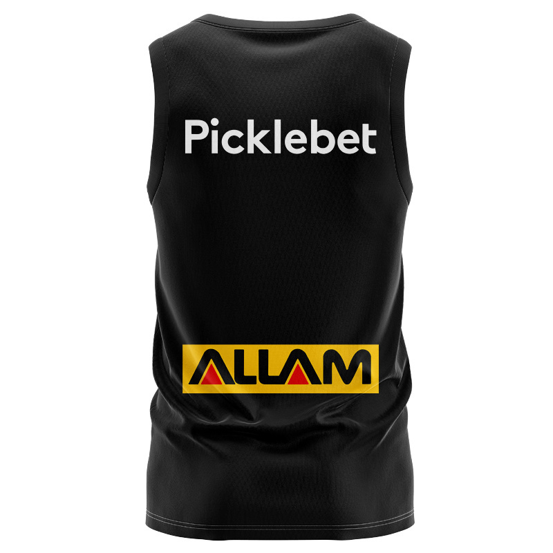 NRL Penrith Panthers 2026 Black Training Singlet