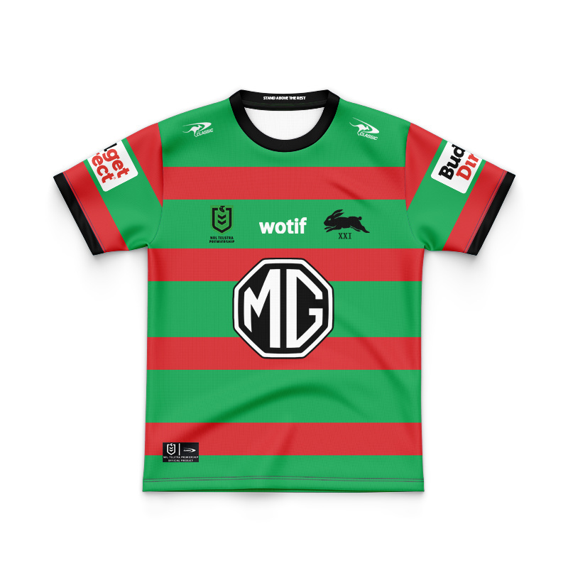 Kid's NRL South Sydney Rabbitohs 2026 Home Jersey
