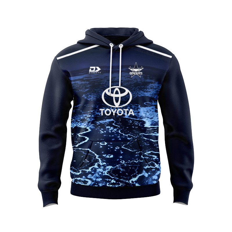 NRL North Queensland Cowboys 2026 Warm Up Sport Hoodie