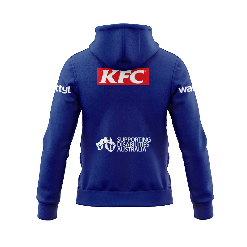 NRL Canterbury-Bankstown Bulldogs 2026 Away Zipper Hoodie