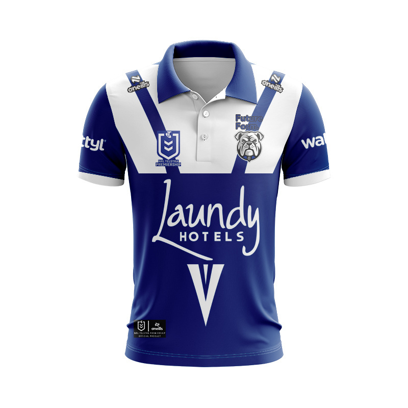 NRL Canterbury-Bankstown Bulldogs 2026 Away Polo Shirt