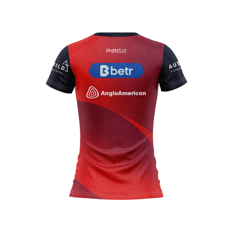 Women's NRL Dolphins 2026 Red/Black Traning Jersey