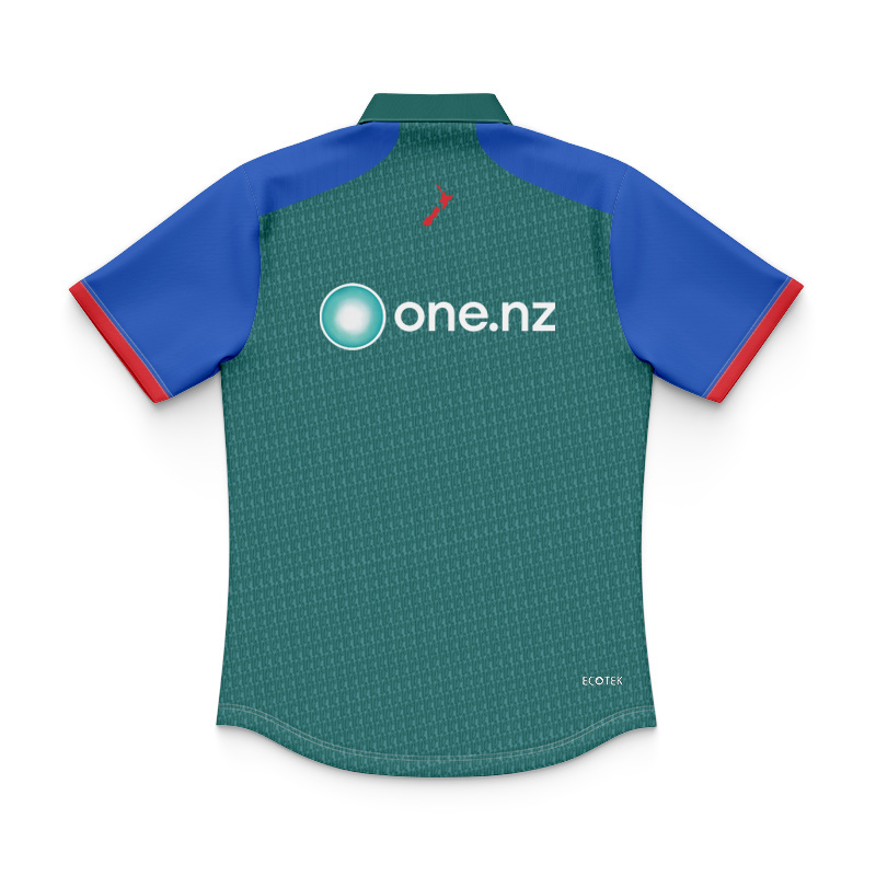 Kid's NRL New Zealand Warriors 2026 Away Green Training Polo Jersey