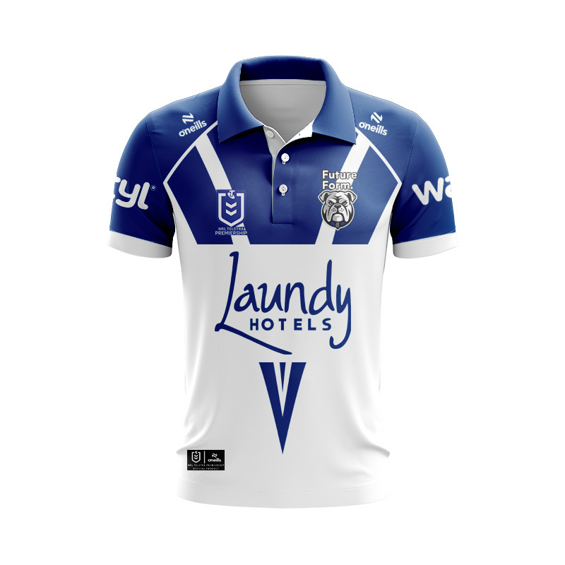 NRL Canterbury-Bankstown Bulldogs 2026 Home Polo Shirt