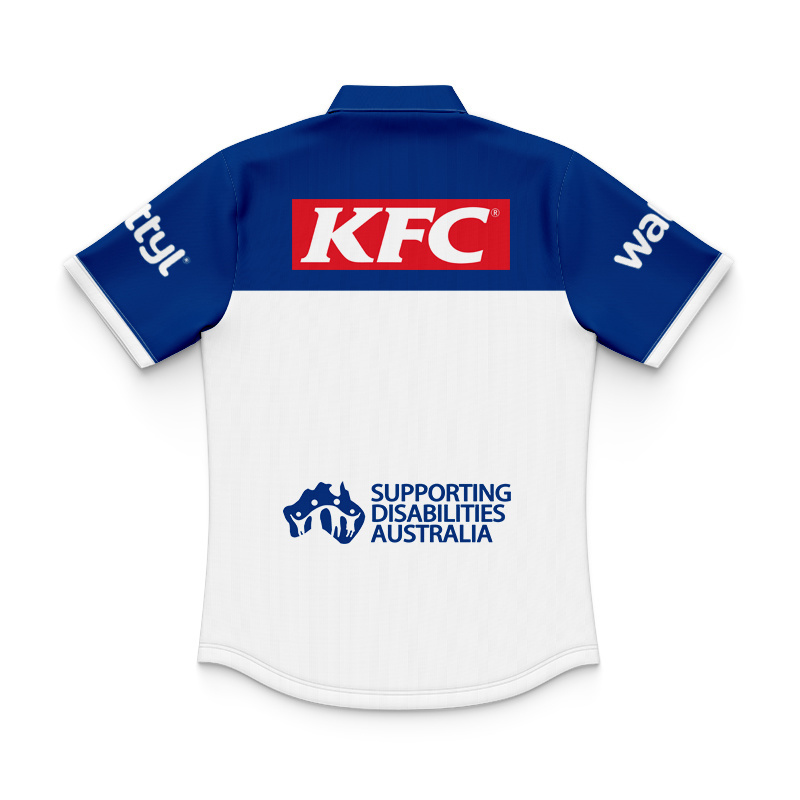 Kid's NRL Canterbury-Bankstown Bulldogs 2026 Home Polo Jersey