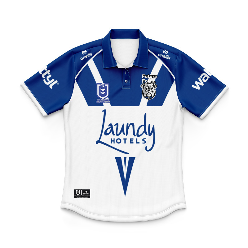 Kid's NRL Canterbury-Bankstown Bulldogs 2026 Home Polo Jersey
