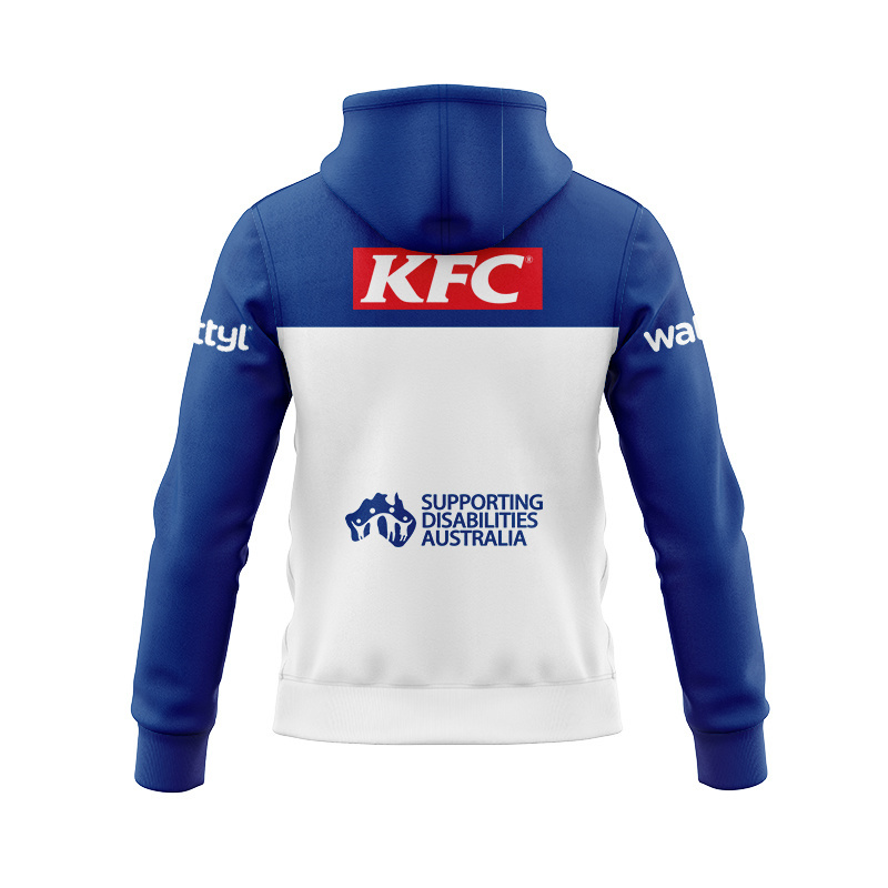 NRL Canterbury-Bankstown Bulldogs 2026 Home Zipper Hoodie