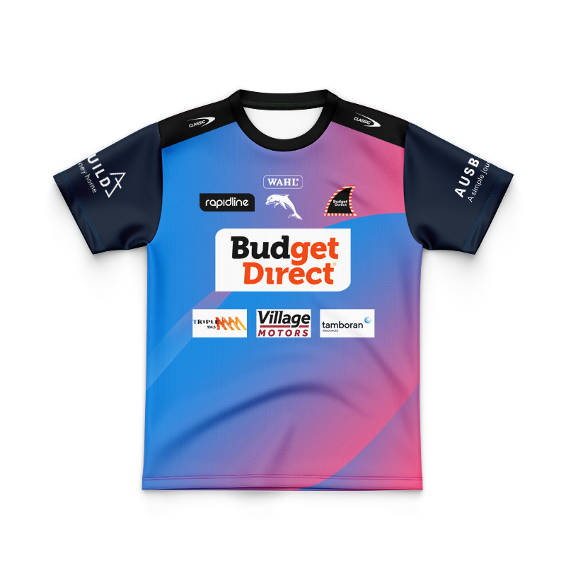 Kid's NRL Dolphins 2026 Multi Traning Jersey
