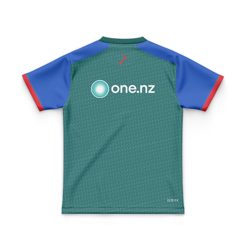 Kid's NRL New Zealand Warriors 2026 Away Green Training Jersey