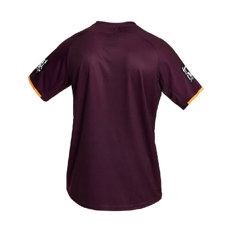 NRL Brisbane Broncos 2026 Maroon Training Jersey