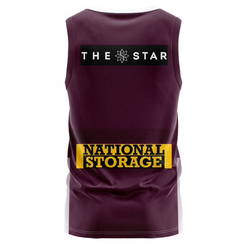 NRL Brisbane Broncos 2026 Home Singlet