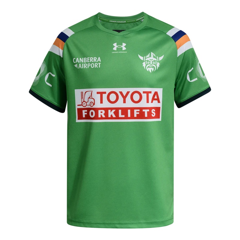 NRL Canberra Raiders 2026 Green Training Jersey