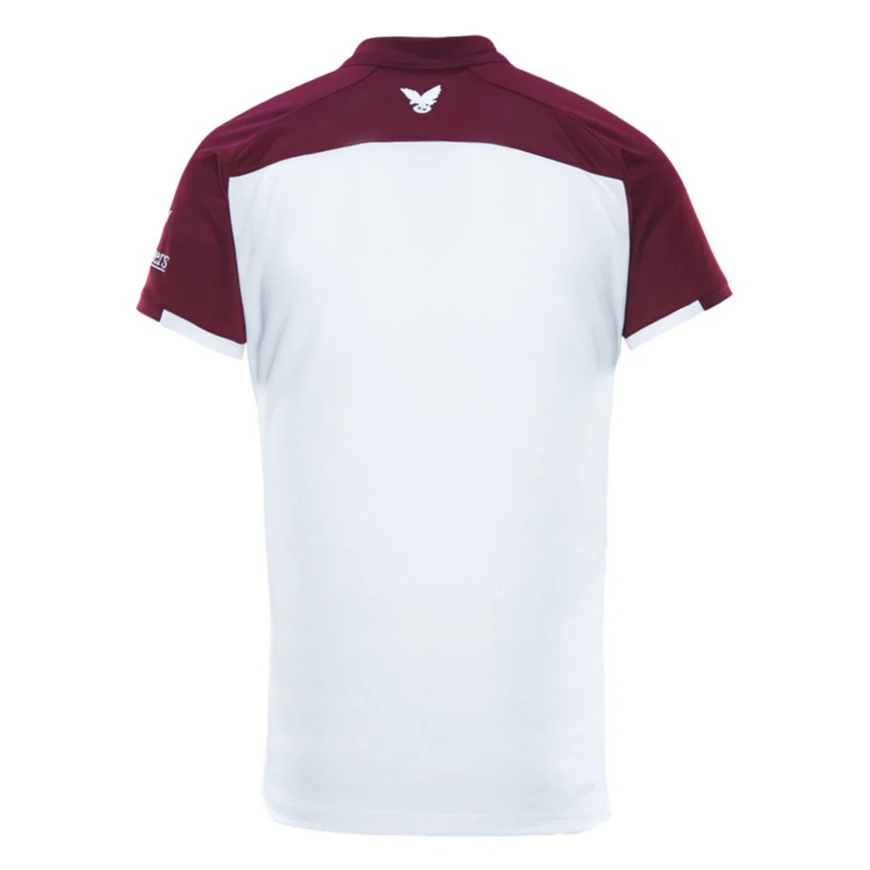 NRL Manly Warringah Sea Eagles 2026 Maroon Media Polo Shirt