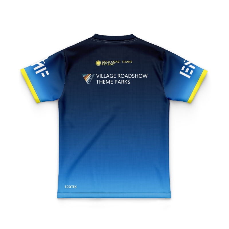 Kid's NRL Gold Coast Titans 2026 Fade Replica Home Jersey