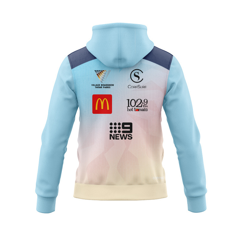 NRL Gold Coast Titans 2026 Performance Sunset Training Zipper Hoodie