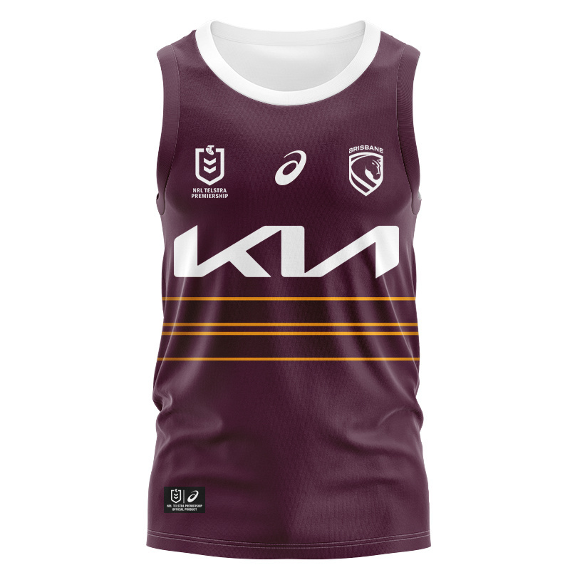 NRL Brisbane Broncos 2026 Home Singlet