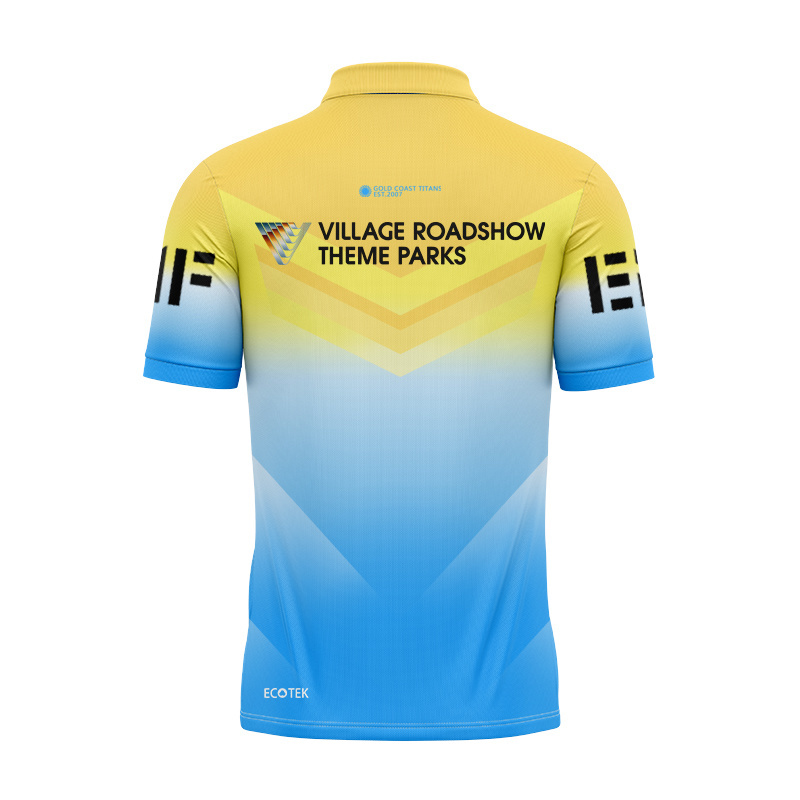 NRL Gold Coast Titans 2026 Away Polo Shirt