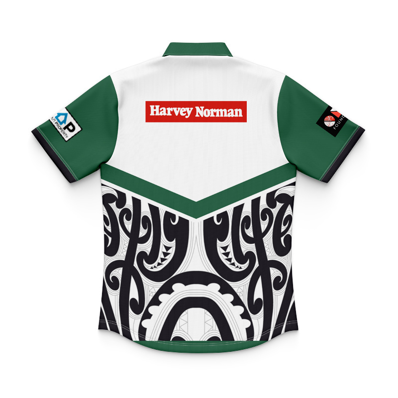 Kid's NRL New Zealand Maori All Stars 2022 Home Polo Jersey