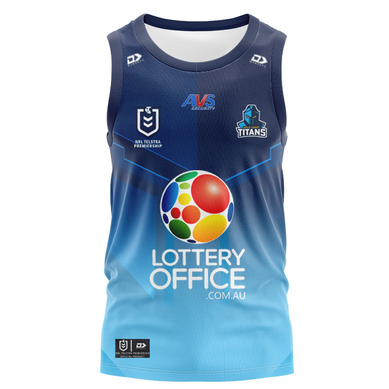 NRL Gold Coast Titans 2026 Home Singlet
