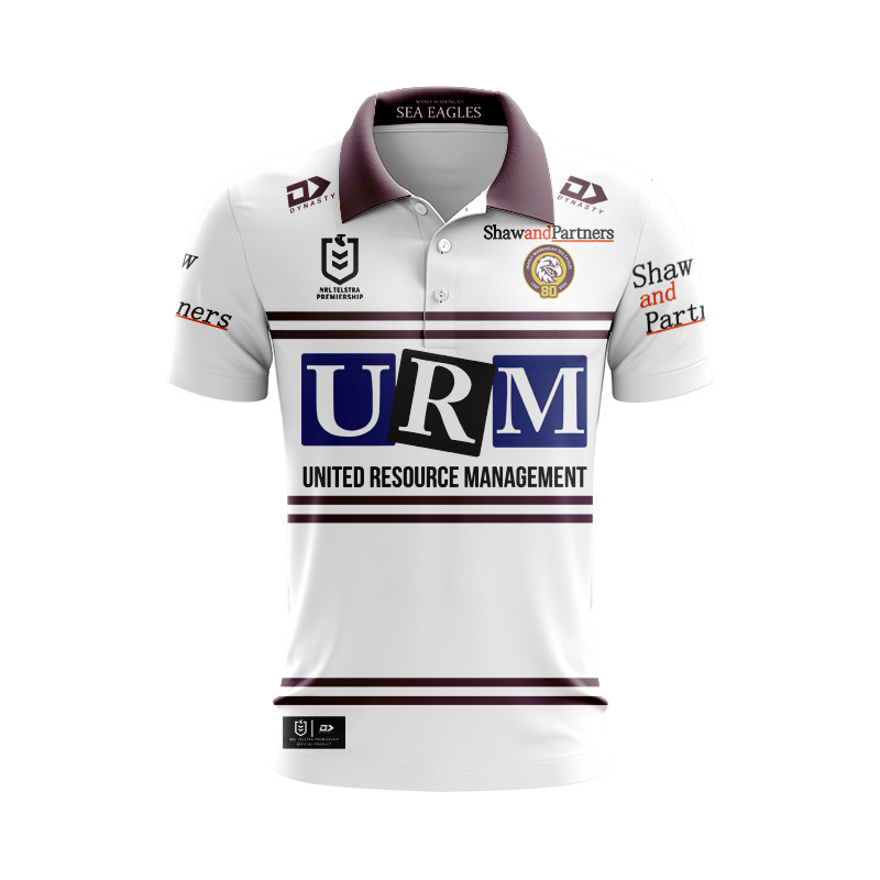 NRL Manly Warringah Sea Eagles 2026 Away Polo Shirt