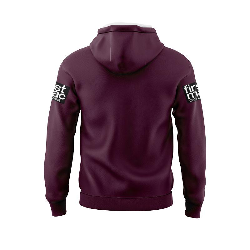 NRL Brisbane Broncos 2026 Maroon Training Sport Hoodie