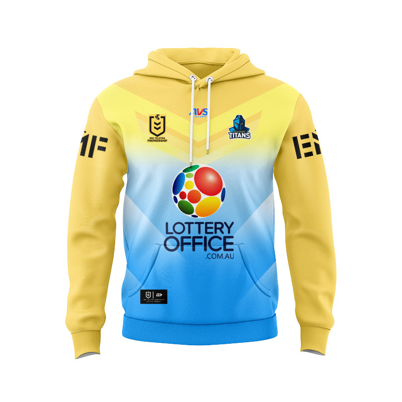 NRL Gold Coast Titans 2026 Away Sport Hoodie