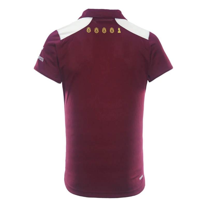 NRL Manly Warringah Sea Eagles 2026 Maroon Media Polo Shirt