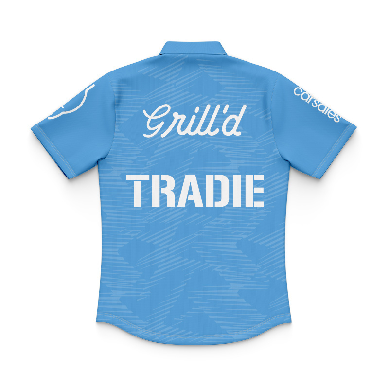 Kid's NRL Melbourne Storm 2025 Blue Training Polo Jersey