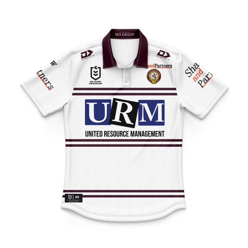 Kid's NRL Manly Warringah Sea Eagles 2026 Away Polo Jersey