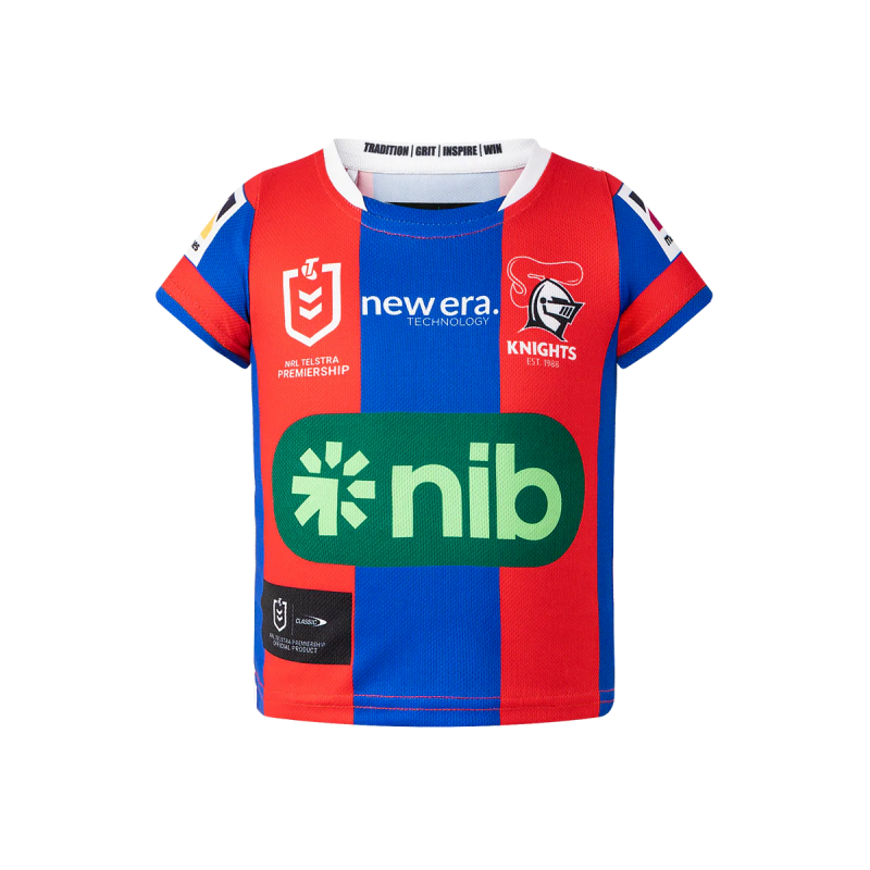 Kid's NRL Newcastle Knights 2026 Home Jersey Polyester