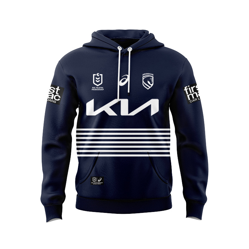 NRL Brisbane Broncos 2026 Away Sport Hoodie