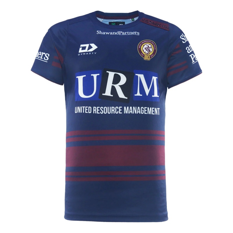 NRL Manly Warringah Sea Eagles 2026 Navy Training Tee