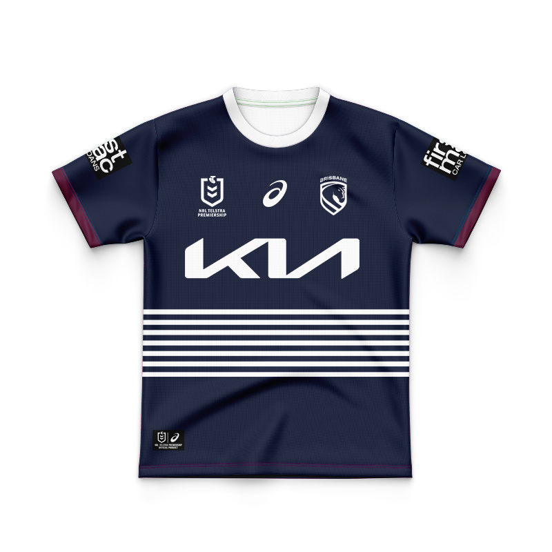 Kid's NRL Brisbane Broncos 2026 Away Tee